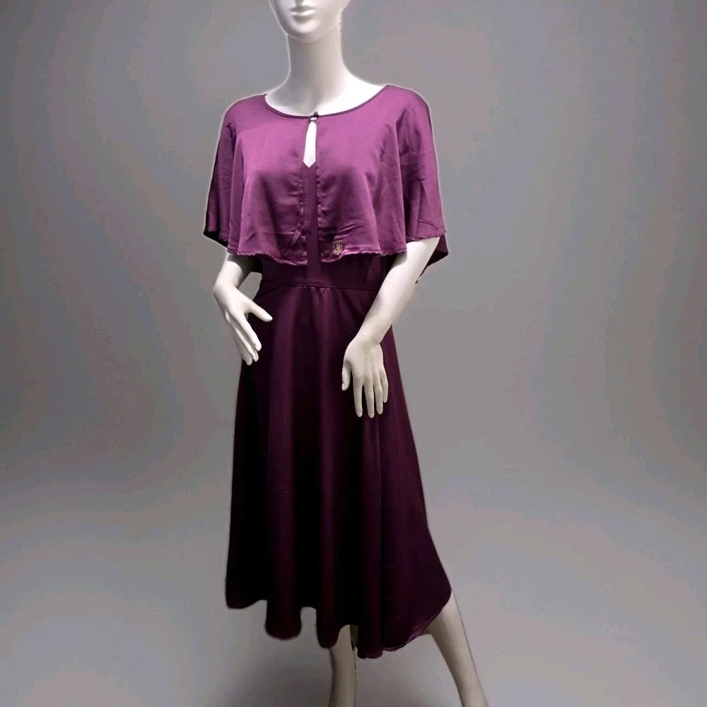 Fantastic Beasts Leta Lestrange Purple Dress Plus Size 20 COSPLAY‎ Harry Potter